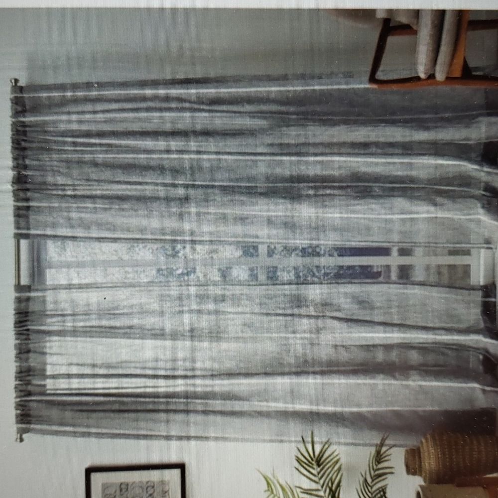 Santos Textured Embellished Curtain Panels, Set of 2 panels